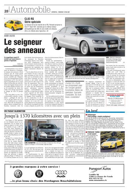 Edition du 18 mai 2007