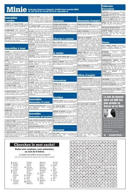 Edition du 18 mai 2007