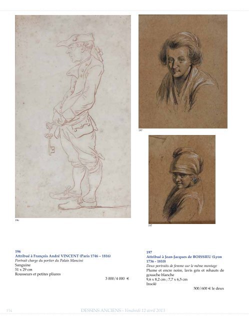 Collection de Dessins Anciens de Monsieur S.