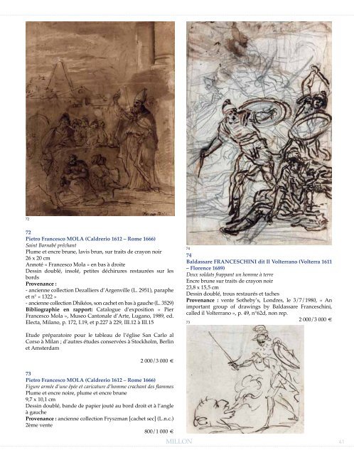 Collection de Dessins Anciens de Monsieur S.