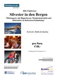 11 Reiseprogramm Schladming Silvester