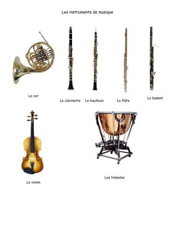 Les instruments de musique - Six pieds sur Terre