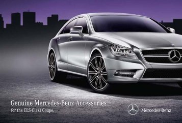 Genuine Mercedes-Benz Accessories for the CLS-Class Coupe