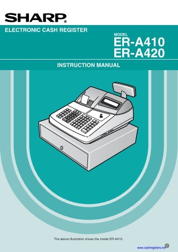Sharp_ER-A410_Instru.. - Cash Registers
