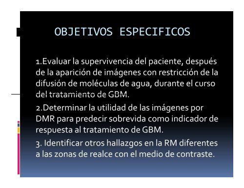 imágenes por difusion en rm para evaluar respuesta al tratamiento ...