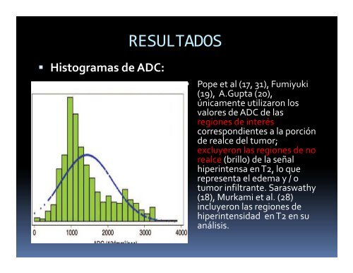 imágenes por difusion en rm para evaluar respuesta al tratamiento ...