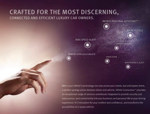 A NETWORK OF SERVICES - Infiniti Owner Portal