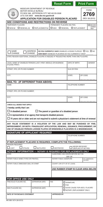 DOR-1879 Application for Missouri Salvage Business License
