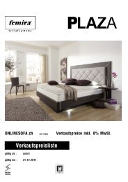 Femira Plaza BoxSpring - onlinesofa.ch