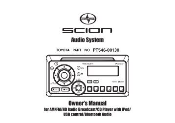 Download Pioneer Audio Manual