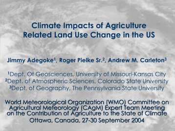 PPT-22 - Climate Science: Roger Pielke Sr.