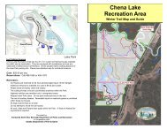 Chena Lake Recreation Area - Fairbanks North Star Borough