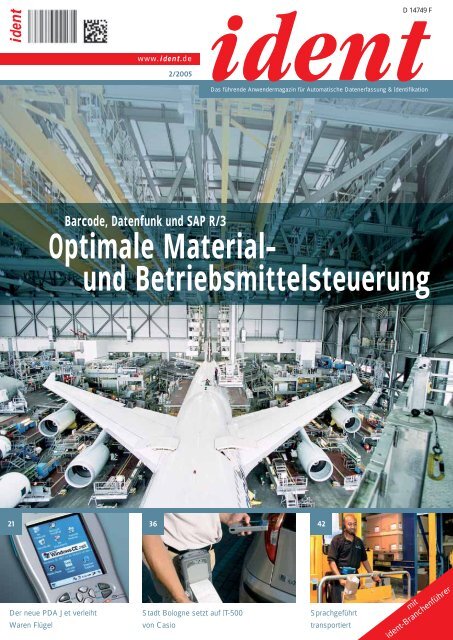 und Betriebsmittelsteuerung Optimale Material-