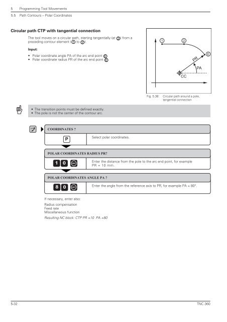 User's Manual TNC 360 (from 259 900-11) - heidenhain