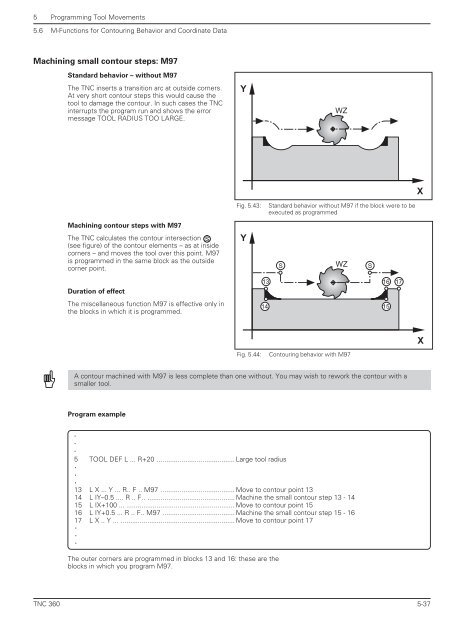 User's Manual TNC 360 (from 259 900-11) - heidenhain