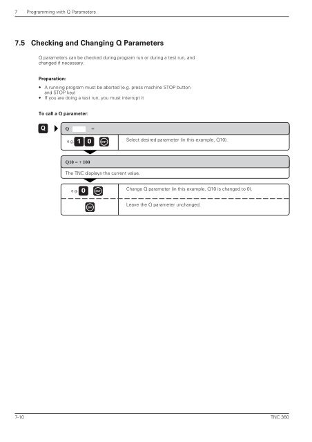 User's Manual TNC 360 (from 259 900-11) - heidenhain