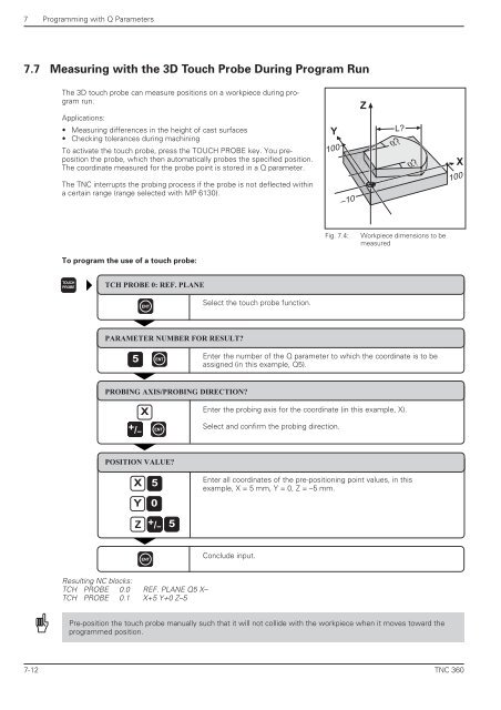 User's Manual TNC 360 (from 259 900-11) - heidenhain