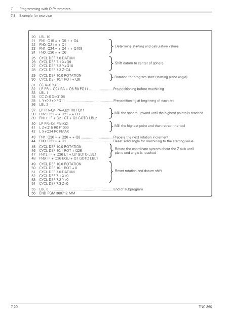 User's Manual TNC 360 (from 259 900-11) - heidenhain