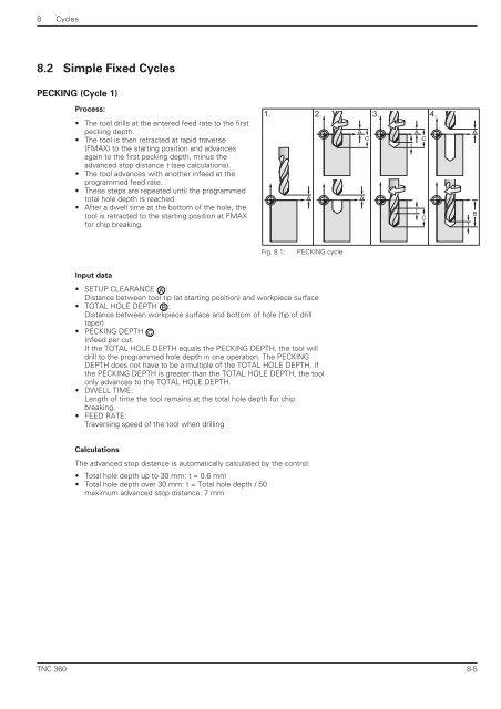 User's Manual TNC 360 (from 259 900-11) - heidenhain