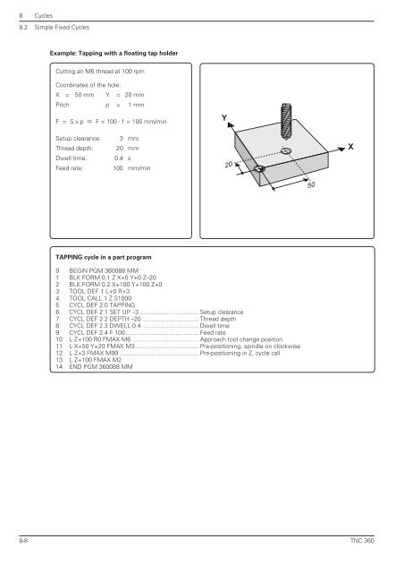 User's Manual TNC 360 (from 259 900-11) - heidenhain