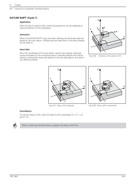 User's Manual TNC 360 (from 259 900-11) - heidenhain