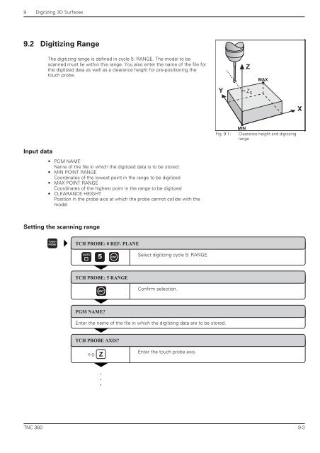 User's Manual TNC 360 (from 259 900-11) - heidenhain