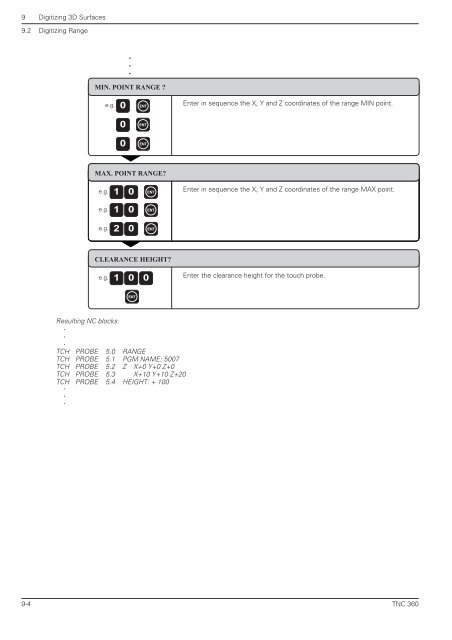 User's Manual TNC 360 (from 259 900-11) - heidenhain