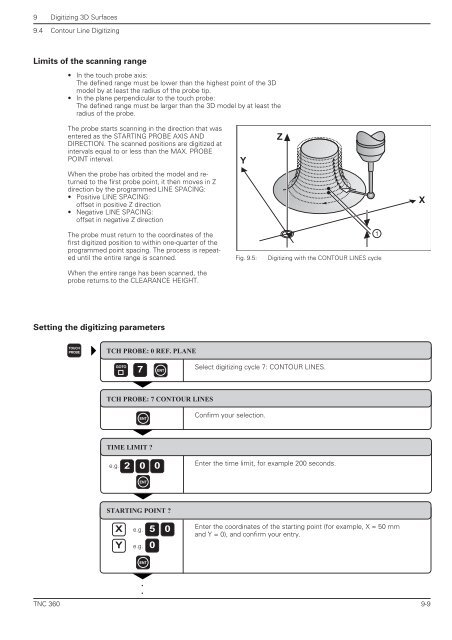 User's Manual TNC 360 (from 259 900-11) - heidenhain