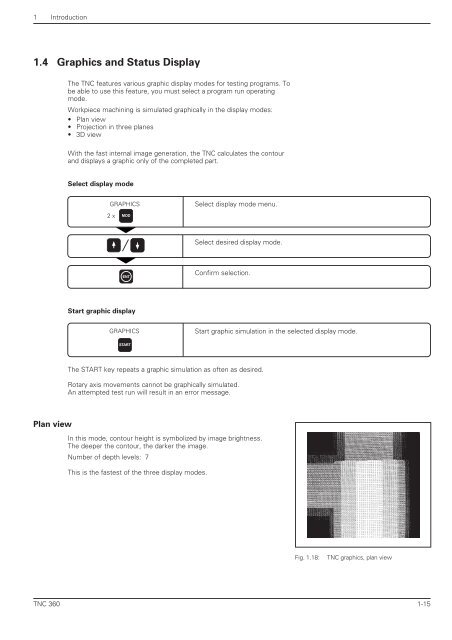 User's Manual TNC 360 (from 259 900-11) - heidenhain