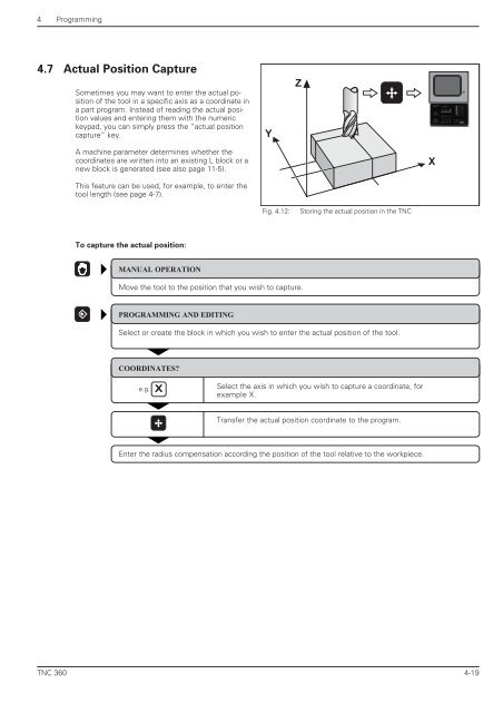 User's Manual TNC 360 (from 259 900-11) - heidenhain