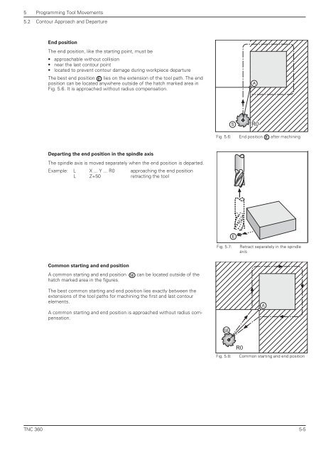 User's Manual TNC 360 (from 259 900-11) - heidenhain