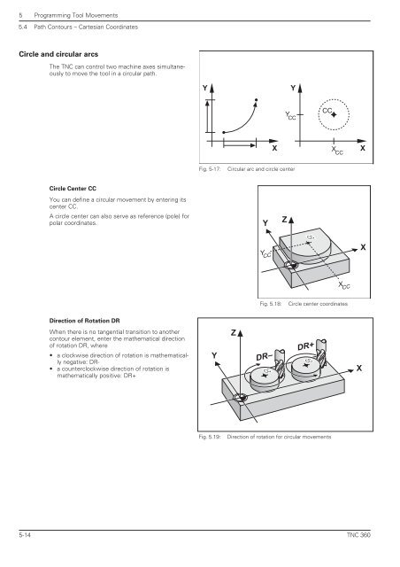 User's Manual TNC 360 (from 259 900-11) - heidenhain