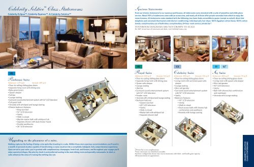 Celebrity Solstice Smclass Staterooms Celebrity Cruises