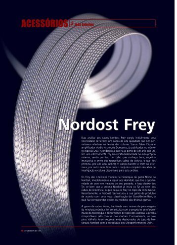 Nordost Frey