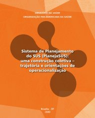Sistema de Planejamento do SUS (PlanejaSUS) - BVS Ministério da ...