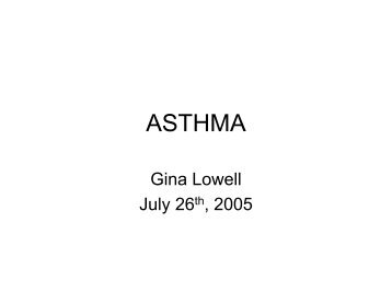 ASTHMA