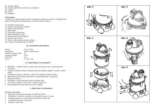 ARNICA Hydra Rain Plus Dulkiu siurblys.pdf - UAB Krinona - prekių ...