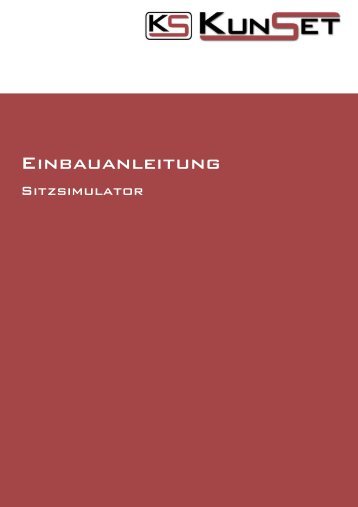 EINBAUANLEITUNG