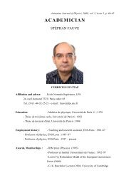 ACADEMICIAN - Armenian Journal of Physics