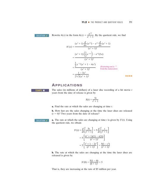 11DIFFERENTIATION - Department of Mathematics