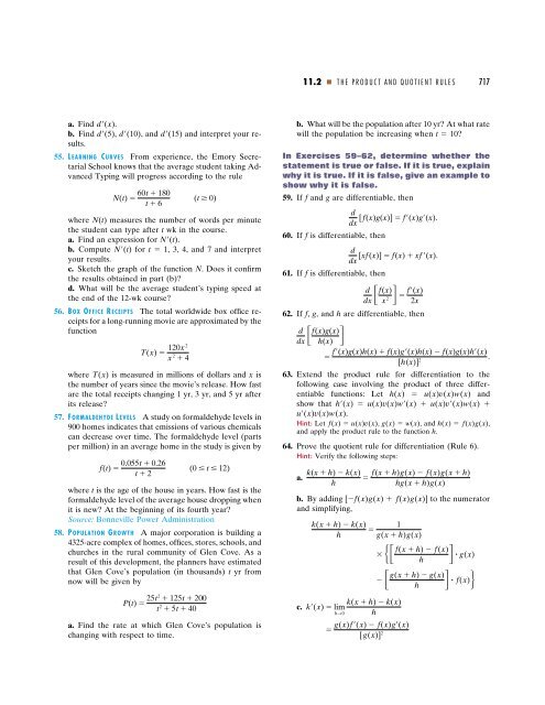 11DIFFERENTIATION - Department of Mathematics