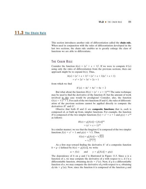 11DIFFERENTIATION - Department of Mathematics