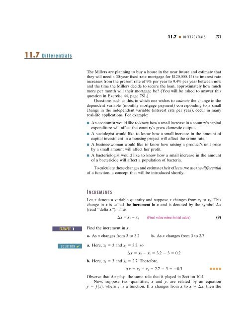 11DIFFERENTIATION - Department of Mathematics