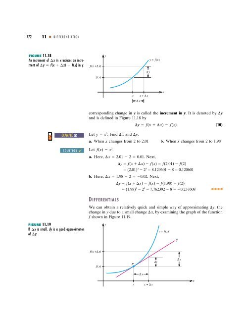 11DIFFERENTIATION - Department of Mathematics