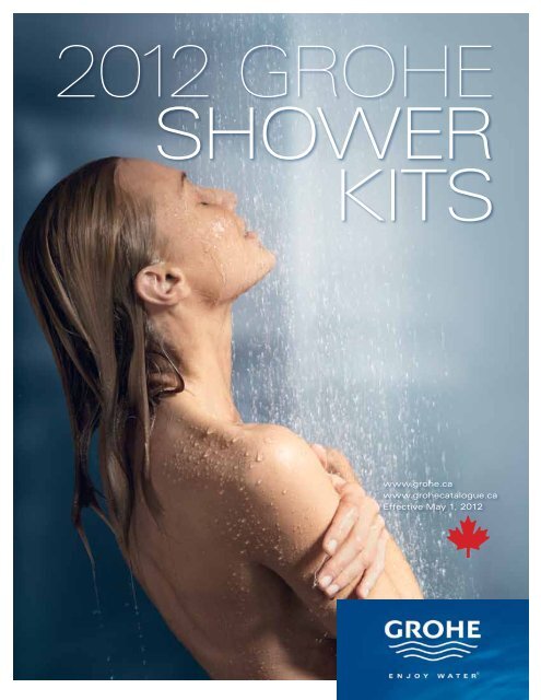 2012 grohe shower kits