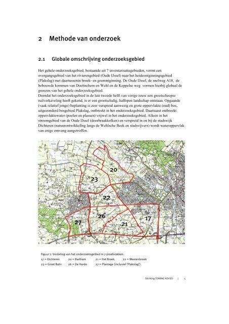 Natuuronderzoek 1 - Bestuurlijke informatie van de gemeente ...