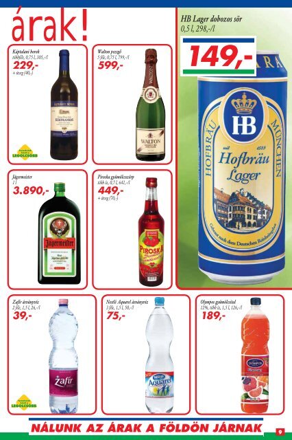 nálunk az árak a földön járnak - Auchan