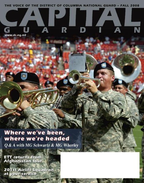 CAPITAL GUARDIAN / Fall 2008 - STATES - The National Guard