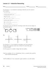 Lesson 2 1 Inductive Reasoning