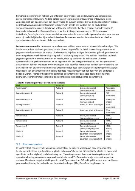 Risicomanagement van IT-outsourcing - DSpace at Open ...